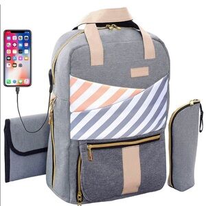 Slonser Diaper Bag Backpack